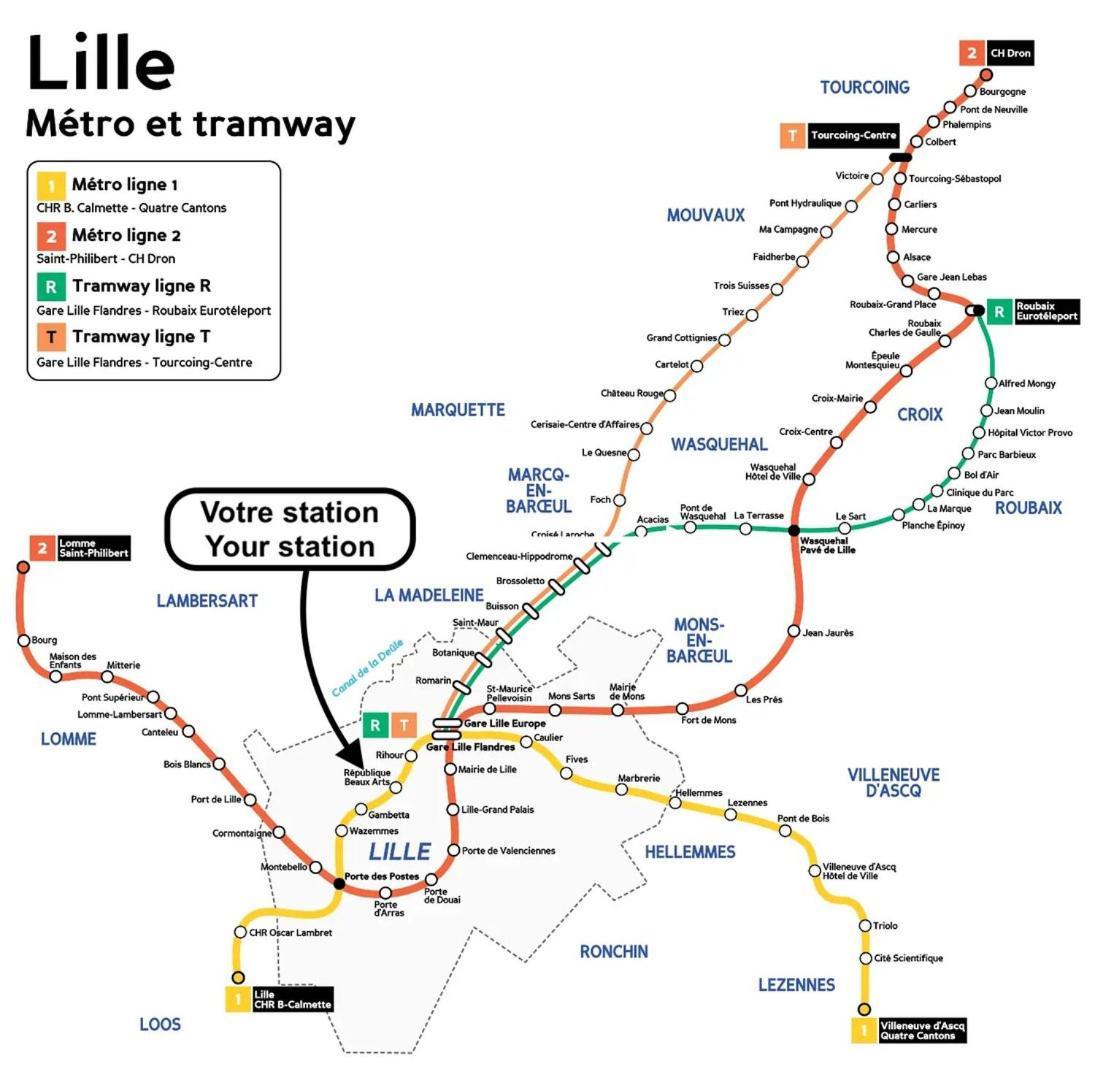 Lille Centre - Nice, Cozy And Functional Studio Εξωτερικό φωτογραφία